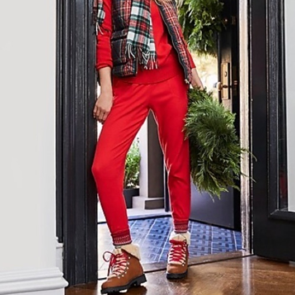 J.Crew Waffle Jogger Pajama Pants NWT